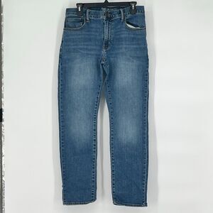 GAP Men’s jeans 32x32 Blue denim Slim Fit Stretch 5-Pocket Zip Straight Leg
